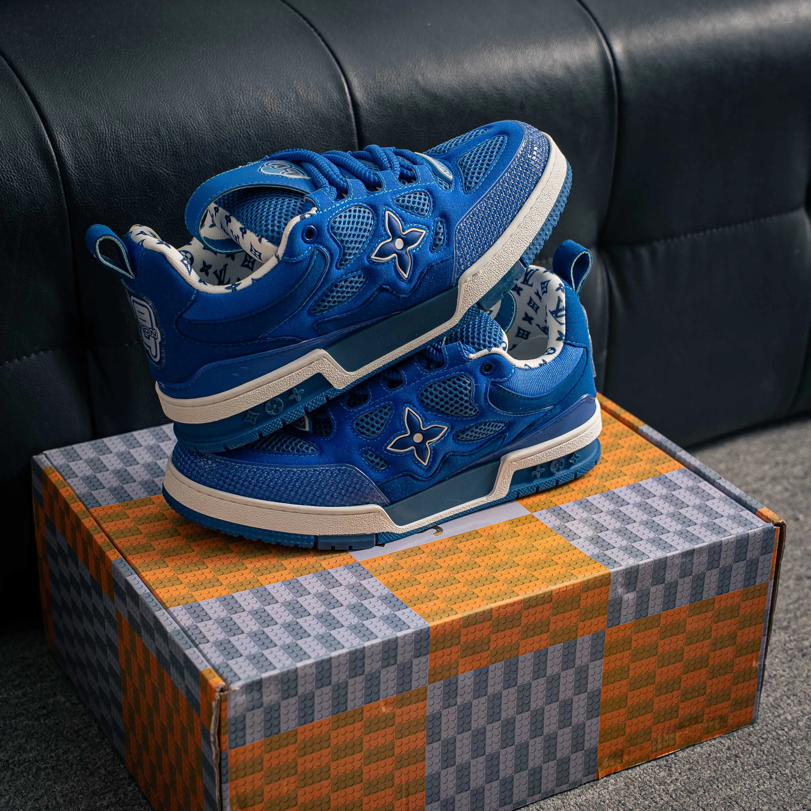 # LV- - trainer 2026 New Arrival 1：1 ！！ Shoes Cowhide Leather ， LOGO ， ➕Breathable ， 。